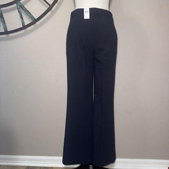 Ann Taylor Pants - Ann Taylor Pants 0 NWT Navy Blue Boot Cut Side Zip Career